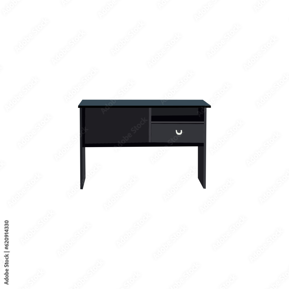 Room interior with dressing table. Woman cosmetics objects in flat style vector illustration. Furniture for female boudoir. Design elements and icons isolated on white background. Room interior with dressing table. Woman cosmetics objects in flat style vector illustration. Furniture for female boudoir. Design elements and icons isolated on white background.