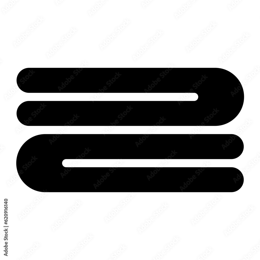 folded clothes glyph folded clothes glyph