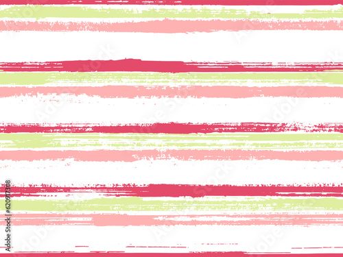 Grunge stripes seamless vector background pattern.