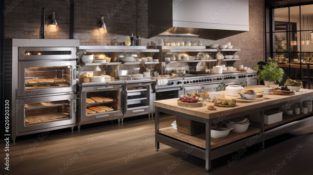 Crafted with Care: A Stylish Bakery Kitchen Inspiring Culinary Mastery