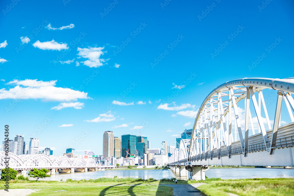 Obraz premium 素材 大阪の風景