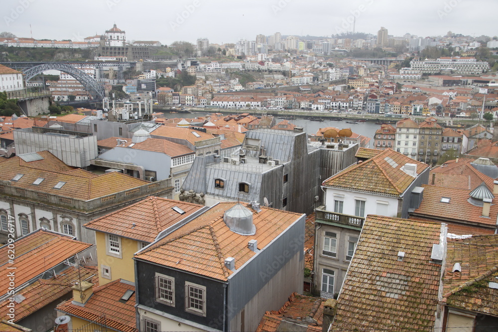 Architecture in the city of Porto, Portugal
