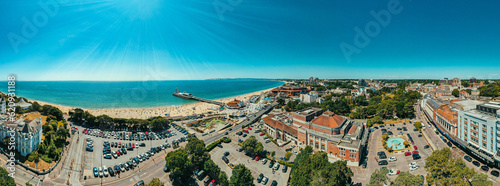 Bournemouth Beach from above