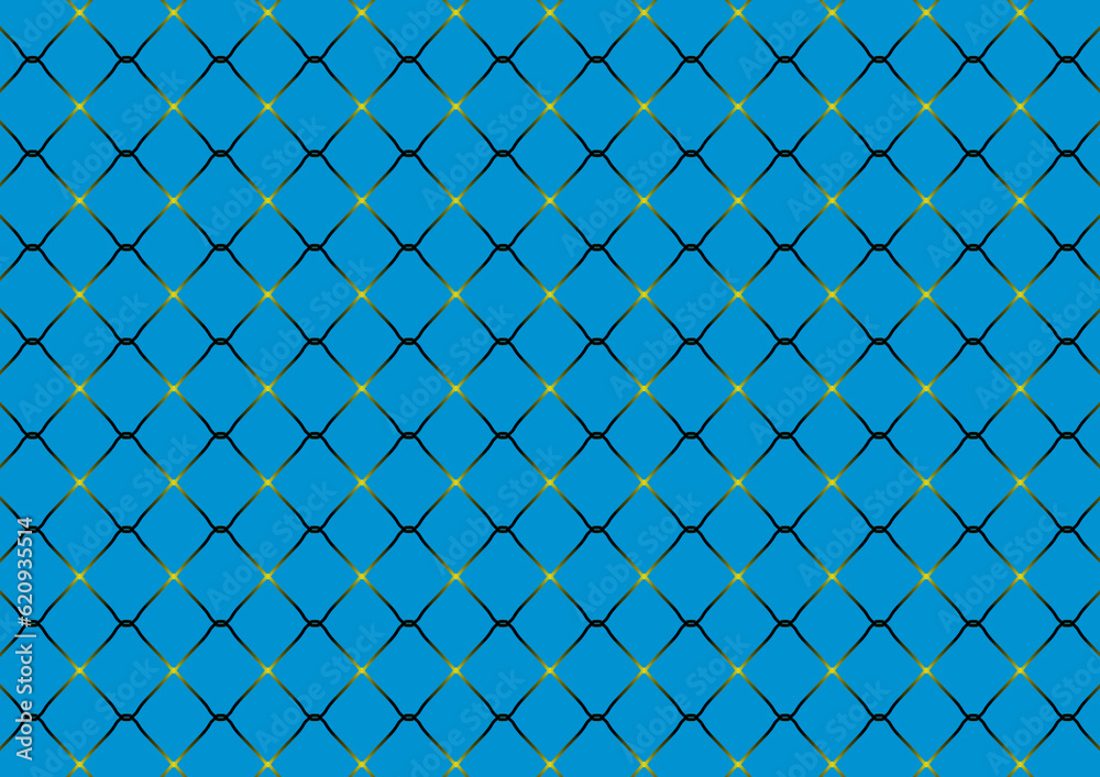 Fototapeta premium link fence