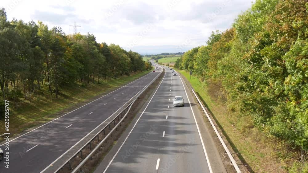 Four-Lane Highway With Moderate Traffic in a Non-Urban Area Four-Lane Highway With Moderate Traffic in a Non-Urban Area