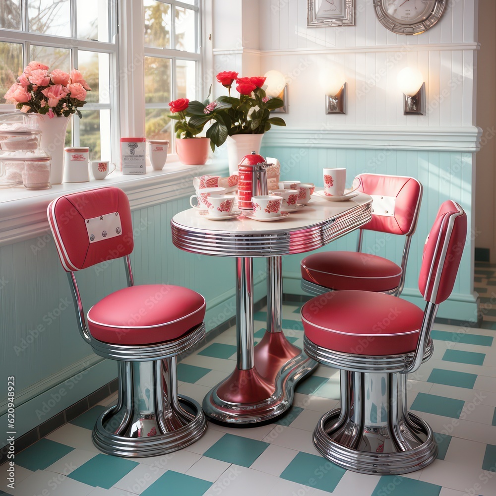 1950s diner furniture outlet