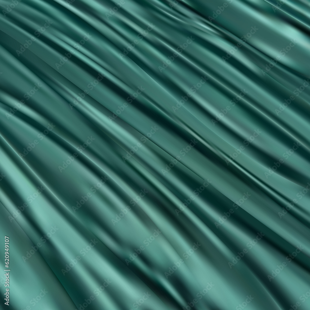 Fototapeta premium Abstract background in the form of crumpled tissue. Silk fabric with folds. Textile background. Vector illustration. eps 10