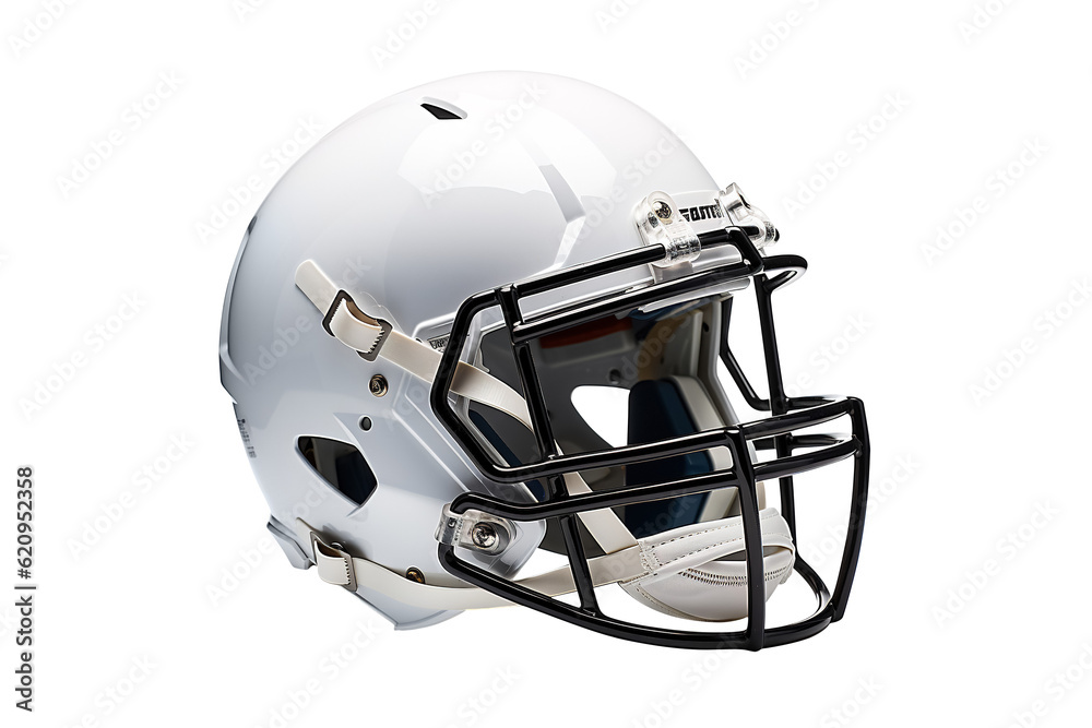 american football helmet isolated on transparent background, Generative Ai american football helmet isolated on transparent background, Generative Ai