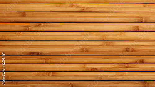 Close-up detail of rustic wood bamboo surface texture background. Generative ai.
