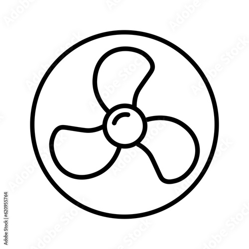 Ventilator Icon, Windenergie