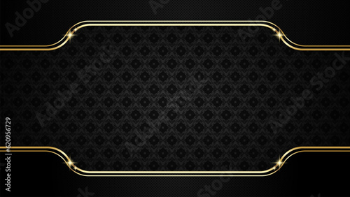 Premium card with gold elements, suitable for greeting card, invitation, etc.