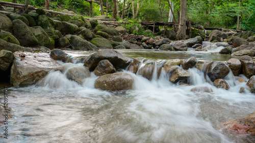 Than Thip Waterfall It is one of the beautiful waterfalls of Khao Yai Sikh National Park, Prachin Buri Province.