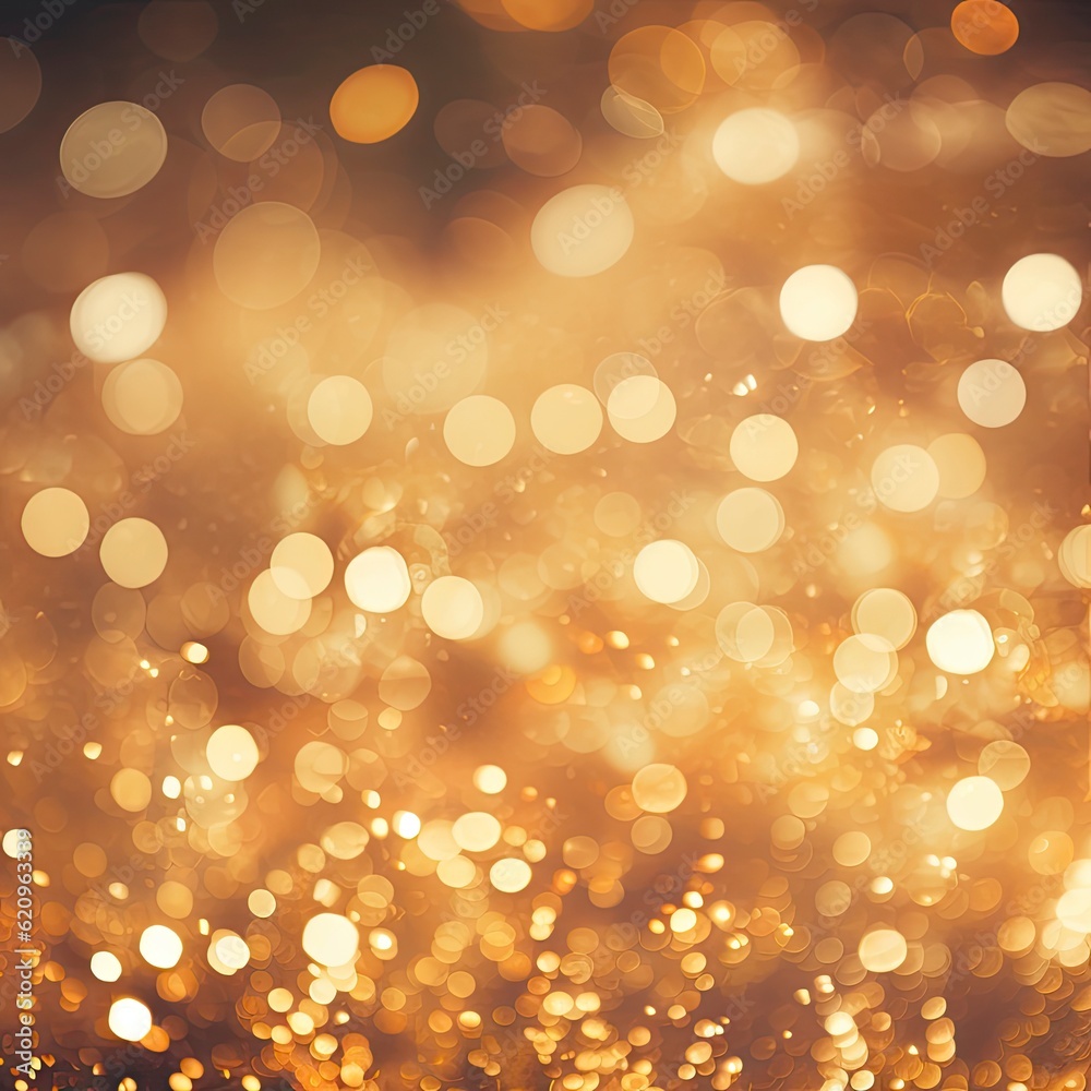 Christmas golden lights. Christmas golden lights.