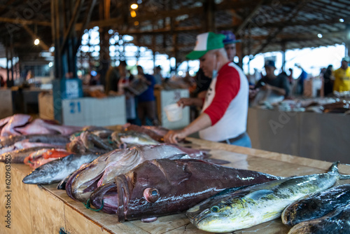 Fishmarket, Manta, Manabi, Ecuador photo