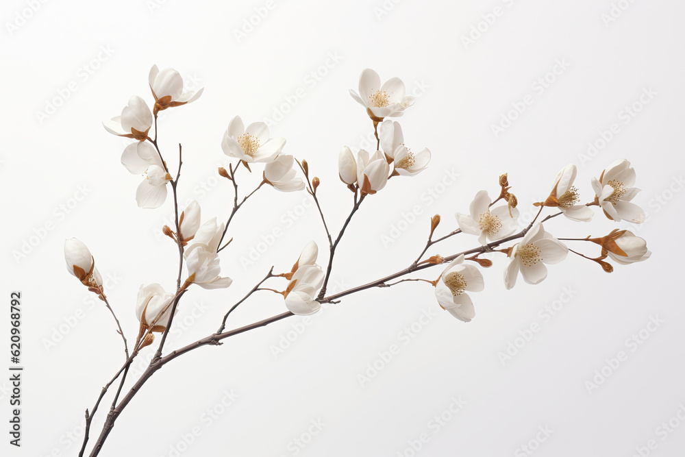 Minimal Floral Bud like Zen Style.