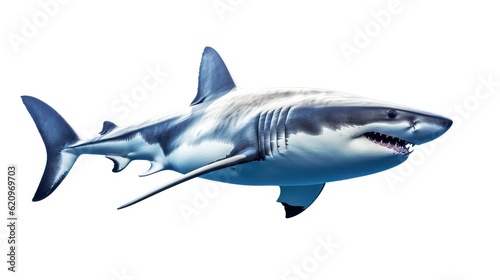 shark isolated on white background