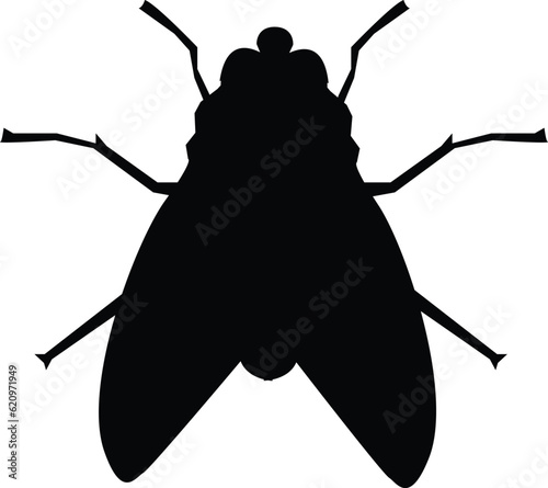 fly icon. fly sing. flat style.