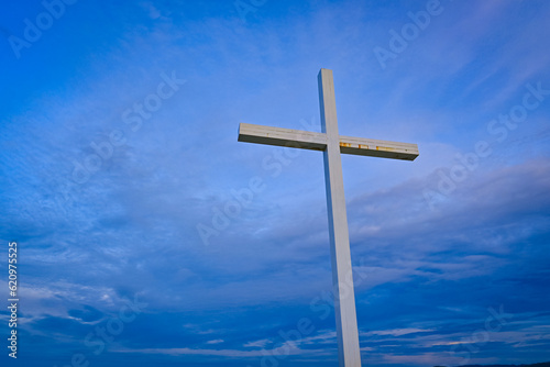 cross on sky