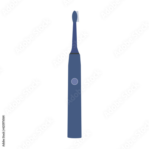 Toothbrush vector outline icon. Vector illustration electric brush on white background. Isolated outline illustration icon of electric toothbrush .electric toothbrush for cleaning teeth and hygiene ..