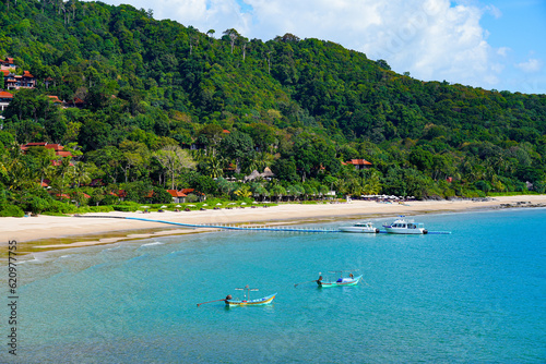 Ba Kantiang Beach on Koh Lanta island in the Andaman Sea, Krabi Province, Thailand