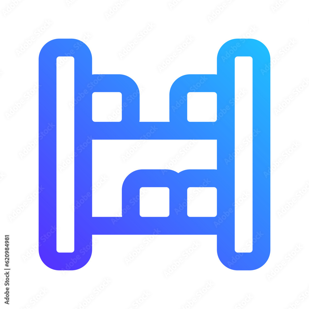 shelves gradient icon