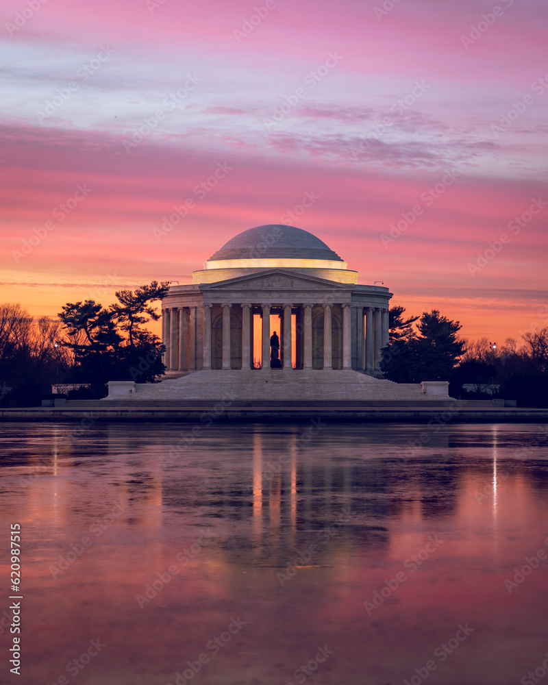 Obraz premium Jefferson Memorial Sunrise