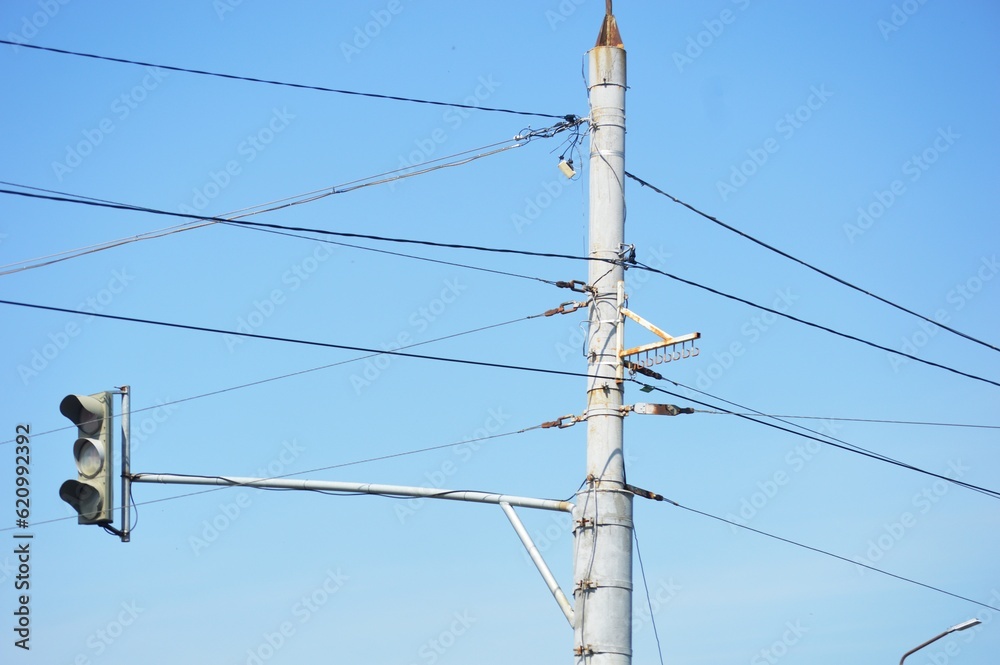Obraz premium lines and wires
