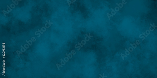 Blue background with abstract blue smoke,abstract seamless blue grunge old wall concrete texture background.Hand-drawn brush strokes. Abstract watercolour illustration for background.	