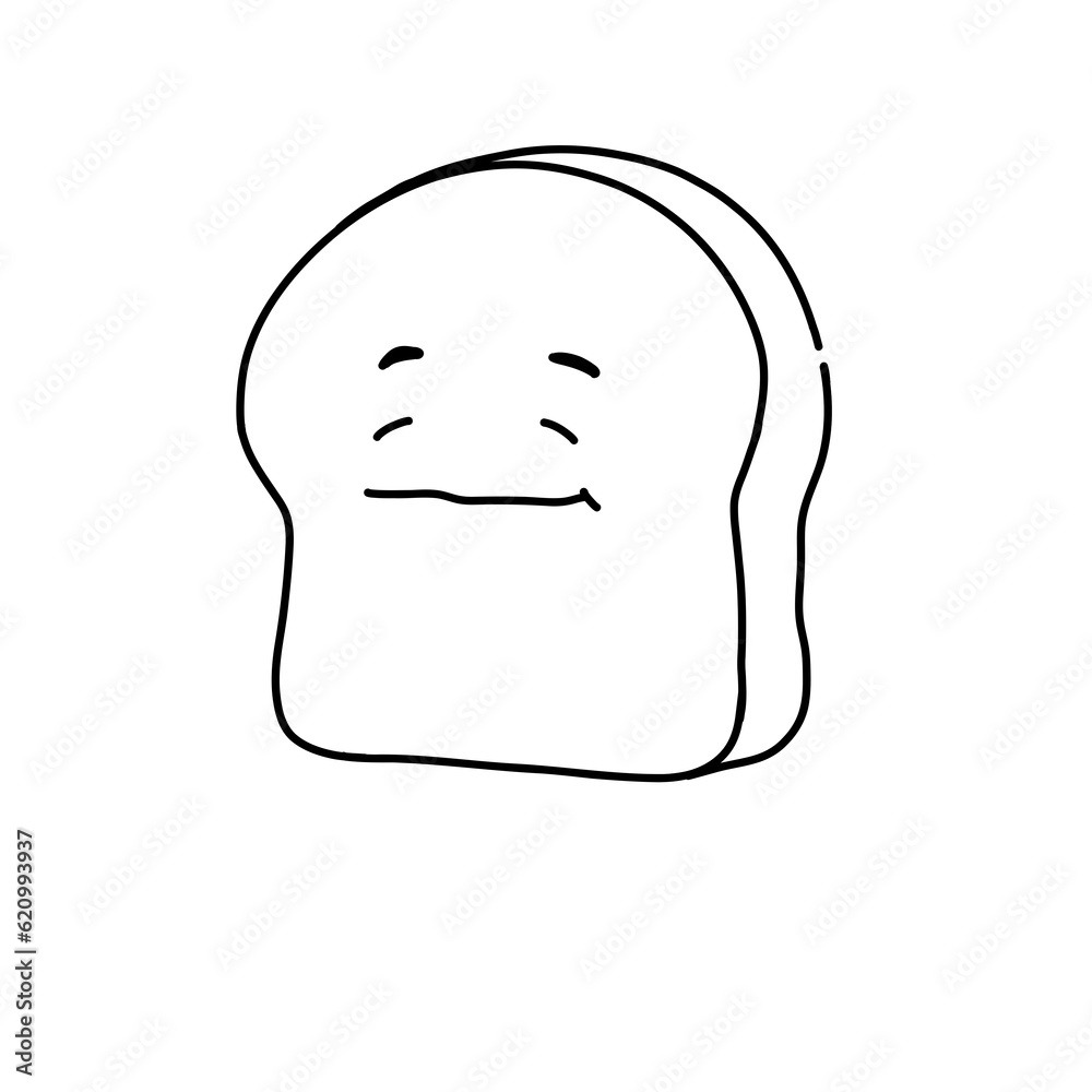 Face of bread Face of bread