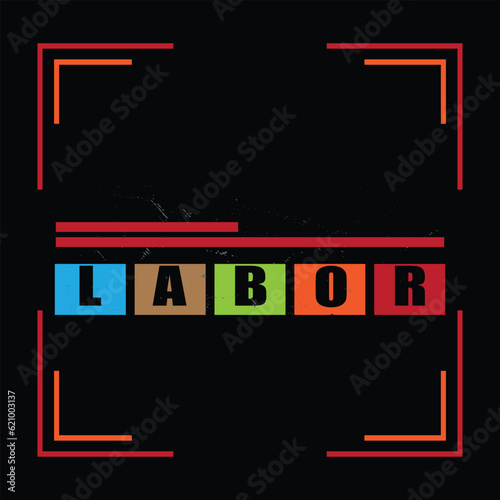 best happy labor day t shirt design vector