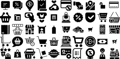 Massive Collection Of Commerce Icons Bundle Linear Infographic Symbols Savings  Icon  Commercial  Business Doodle Isolated On Transparent Background