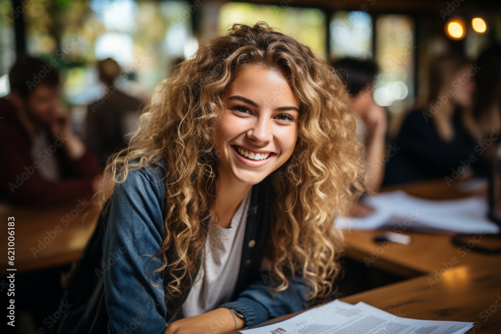 Candid shot of students working on individual assignments or projects, classroom, School, Back to School Generative AI Candid shot of students working on individual assignments or projects, classroom, School, Back to School Generative AI