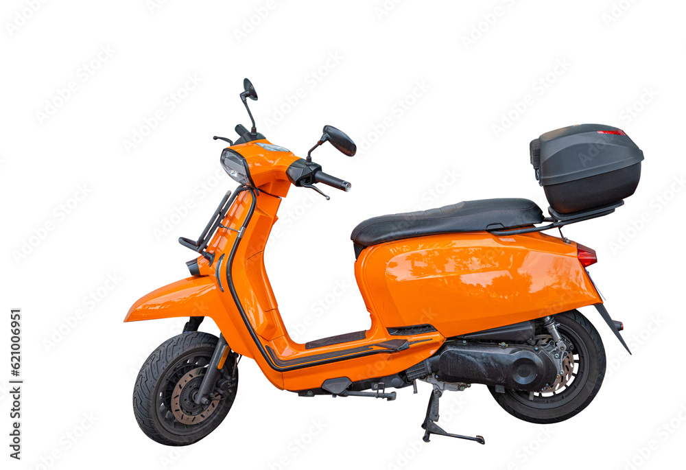 moped  isolated