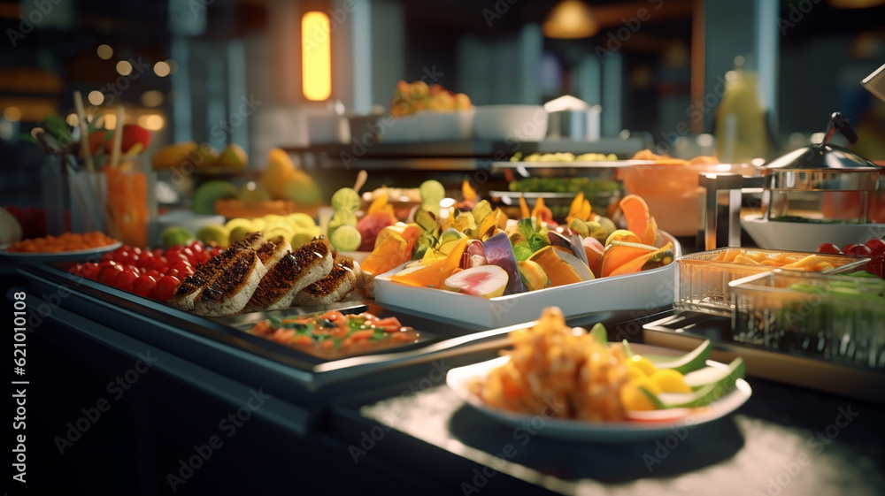 business with products or food service. generative AI business with products or food service. generative AI