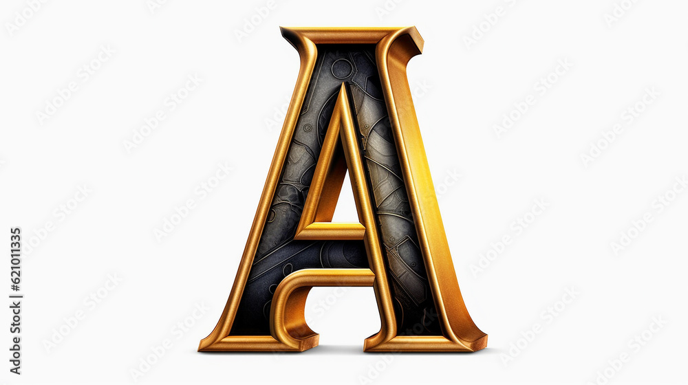 golden font letter HD 8K wallpaper Stock Photographic Image Stock ...