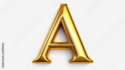 golden font letter HD 8K wallpaper Stock Photographic Image