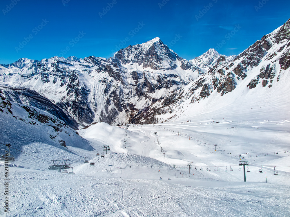 Ski slopes of San Domenico di Varzo Resort
