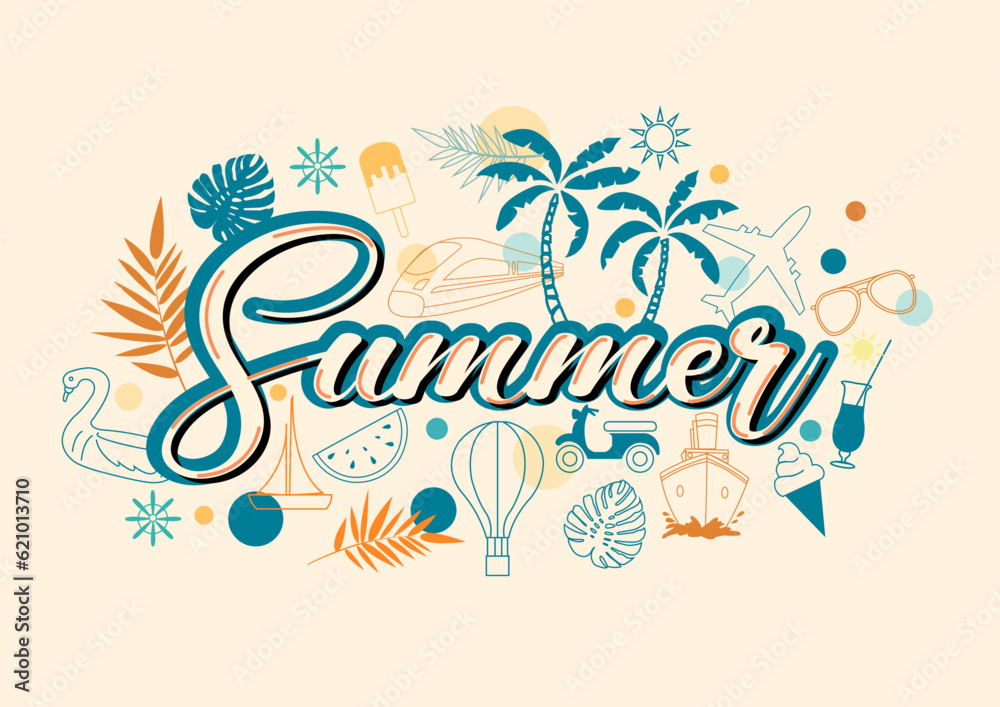 Fototapeta premium Summer vacation