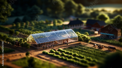 Agriculture, nature and farming. Generative Ai.