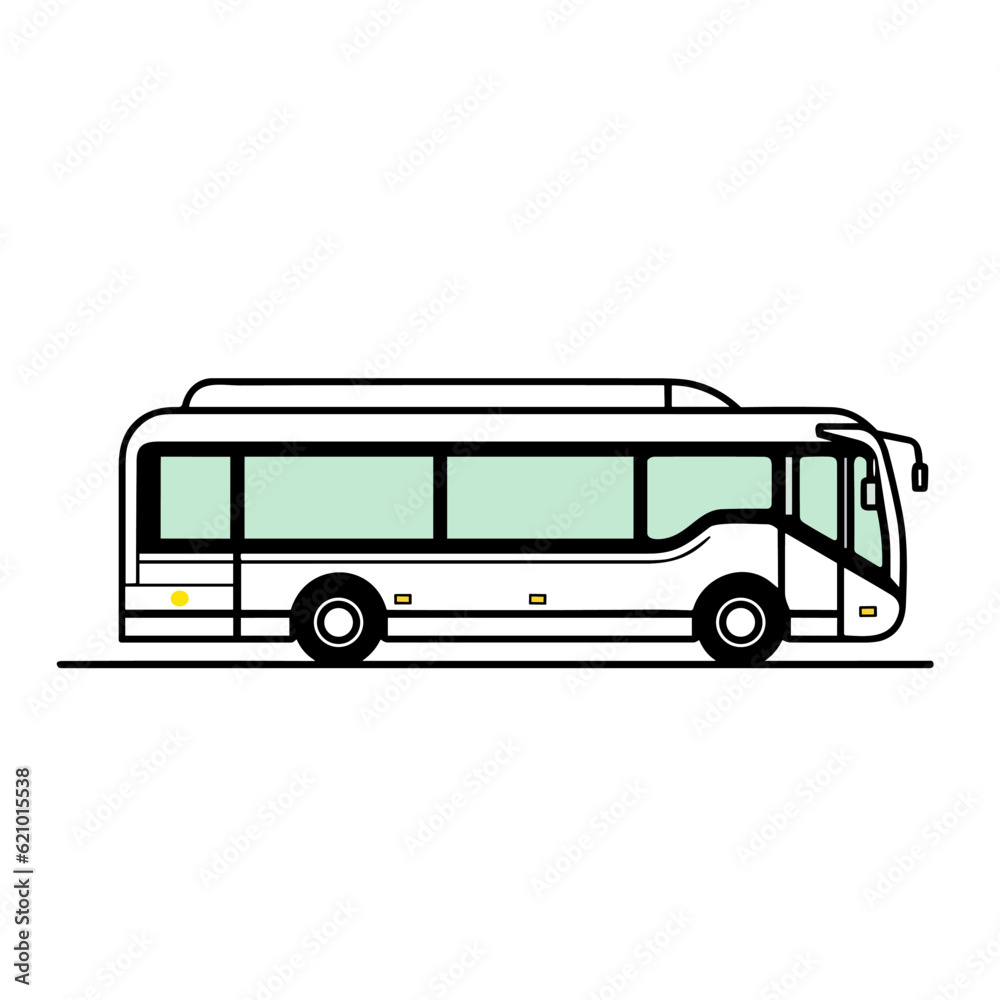 Bus Logo Icon Vector Versatile and Eye-Catching Designs for Transportation Businesses and Services 