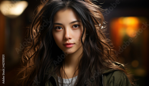 Portrait of a beautiful Asian young woman. © Amerigo_images