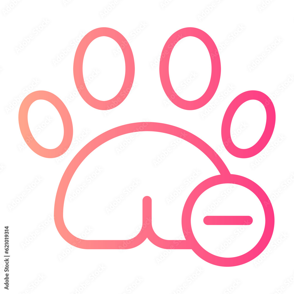 delete gradient icon delete gradient icon