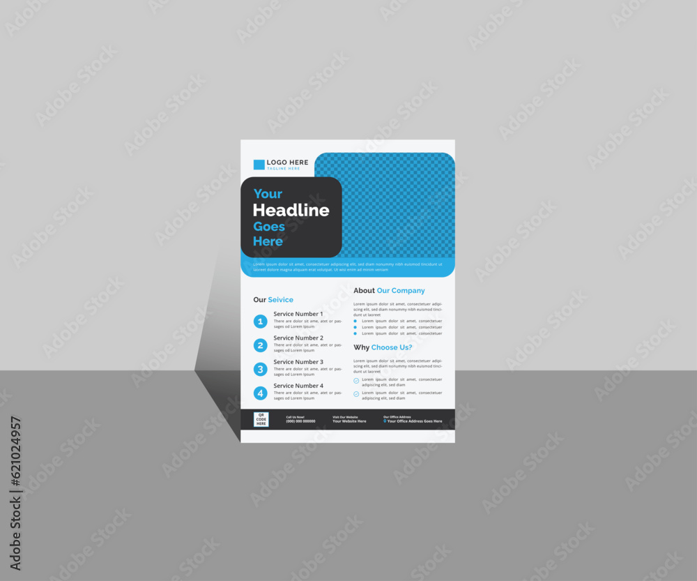 Professional creative newest corporate unique business flyer template design in A4 size. Professional creative newest corporate unique business flyer template design in A4 size.
