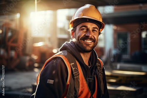 Photographie Portrait of a Skilled Construction Professional