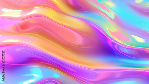 abstract colorful background pink yellow. Generative Ai