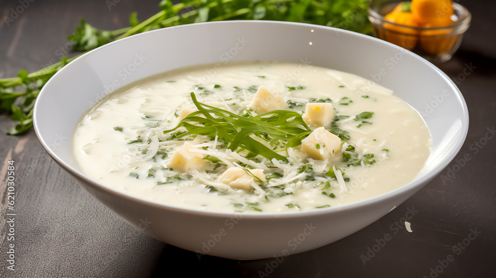 Stracciatella Eine italienische Suppe, Generative AI