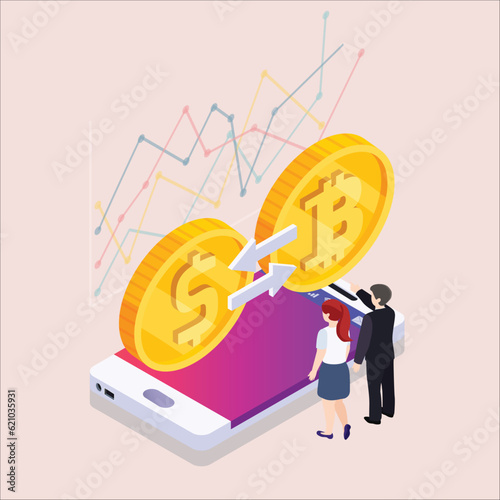 Government bailout to help support bank from bankruptcy to prevent banking downfall by injection, buy bonds to pay for loan and obligation concept.