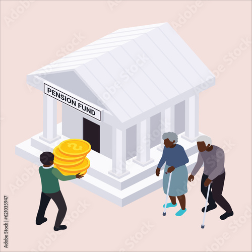 Government bailout to help support bank from bankruptcy to prevent banking downfall by injection, buy bonds to pay for loan and obligation concept.