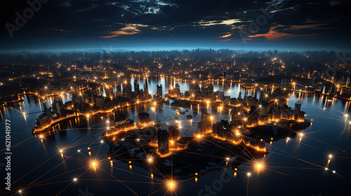Networking the World, AI Generated