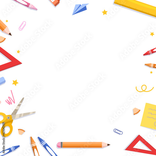 back to school background element
